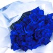 画像3: 【キラキラ☆ラメ仕様】人気の青バラ【ブルーローズ】100本キラキラ花束33000円